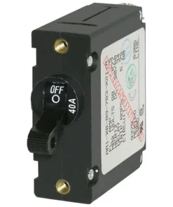 BLUE SEA SYSTEMS A-Series Single Pole Black Toggle Circuit Breakers -Marine Electrical Sale 3826476 LRG