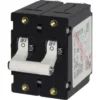 BLUE SEA SYSTEMS A-Series Double Pole White Toggle Circuit Breakers
