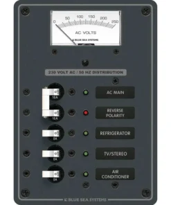 BLUE SEA SYSTEMS 3-Position AC Main, European
