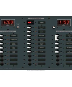 BLUE SEA SYSTEMS AC Main + 6 Positions/DC Main + 18 Positions