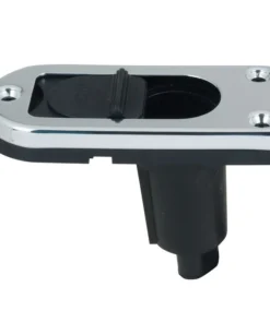 PERKO Plug-In Type Base, 5&deg; Base, 2 Contacts, Accepts CAM Collar, Rectangular