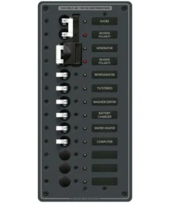 BLUE SEA SYSTEMS 120V A-Series Source Selection Toggle Circuit Breaker Panels -Marine Electrical Sale 5426366 1500.07092018033004