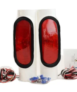 PIPE-LIGHT Raised Incandescent Light Kit for Trailer