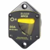 BLUE SEA SYSTEMS 187 Series Thermal 80A Circuit Breaker Panel Mount