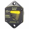 BLUE SEA SYSTEMS 187 Series Thermal 100A Circuit Breaker Panel Mount
