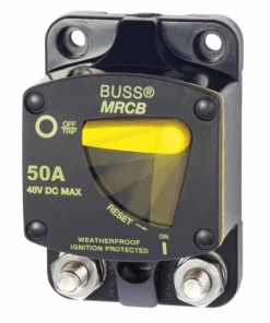 BLUE SEA SYSTEMS 187 Series Thermal 50A Circuit Breaker Surface Mount