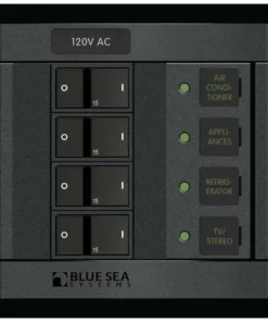 BLUE SEA SYSTEMS 360 Circuit Breaker Panel System -Marine Electrical Sale 9369125 LRG